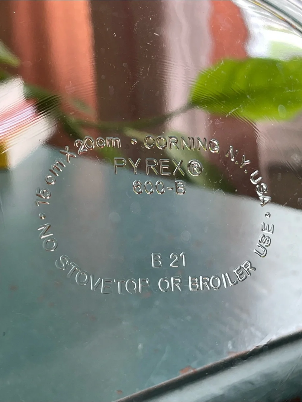Pyrex Lid Clear 600 B Clear Glass EUC Vintage Grab It Style Replacement Lid